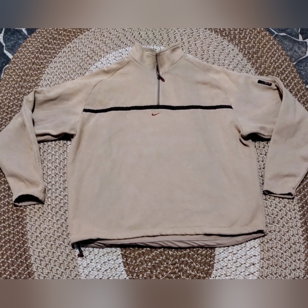 Nike Men's 1/3" ZIp Pullover size XL VINTAGE 90S